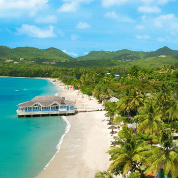 Sandals Halcyon in St. Lucia | Caribbean Journey Travel