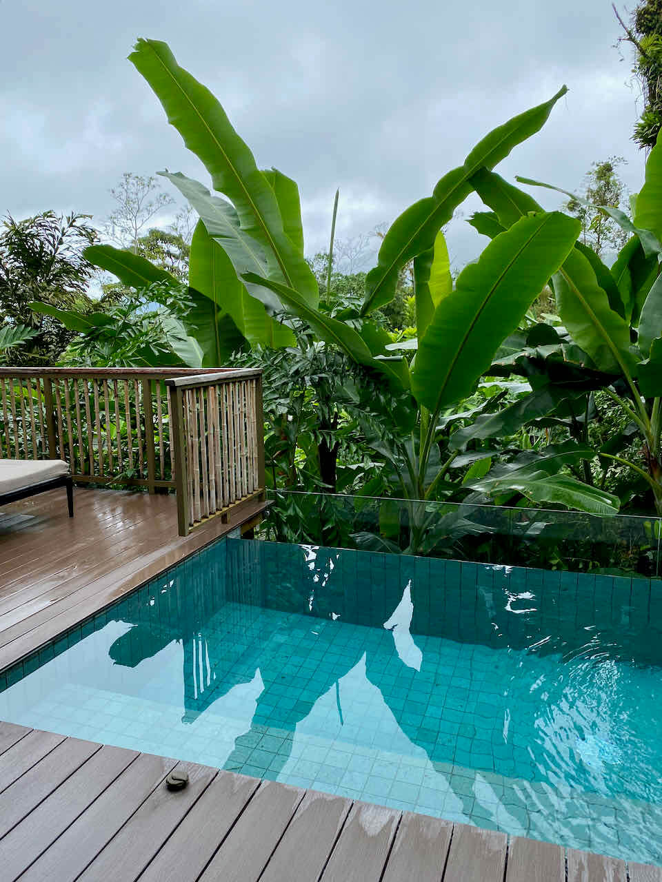 Villa in the rainforest with private plunge pool at Nayara Resort in Costa Rica. 