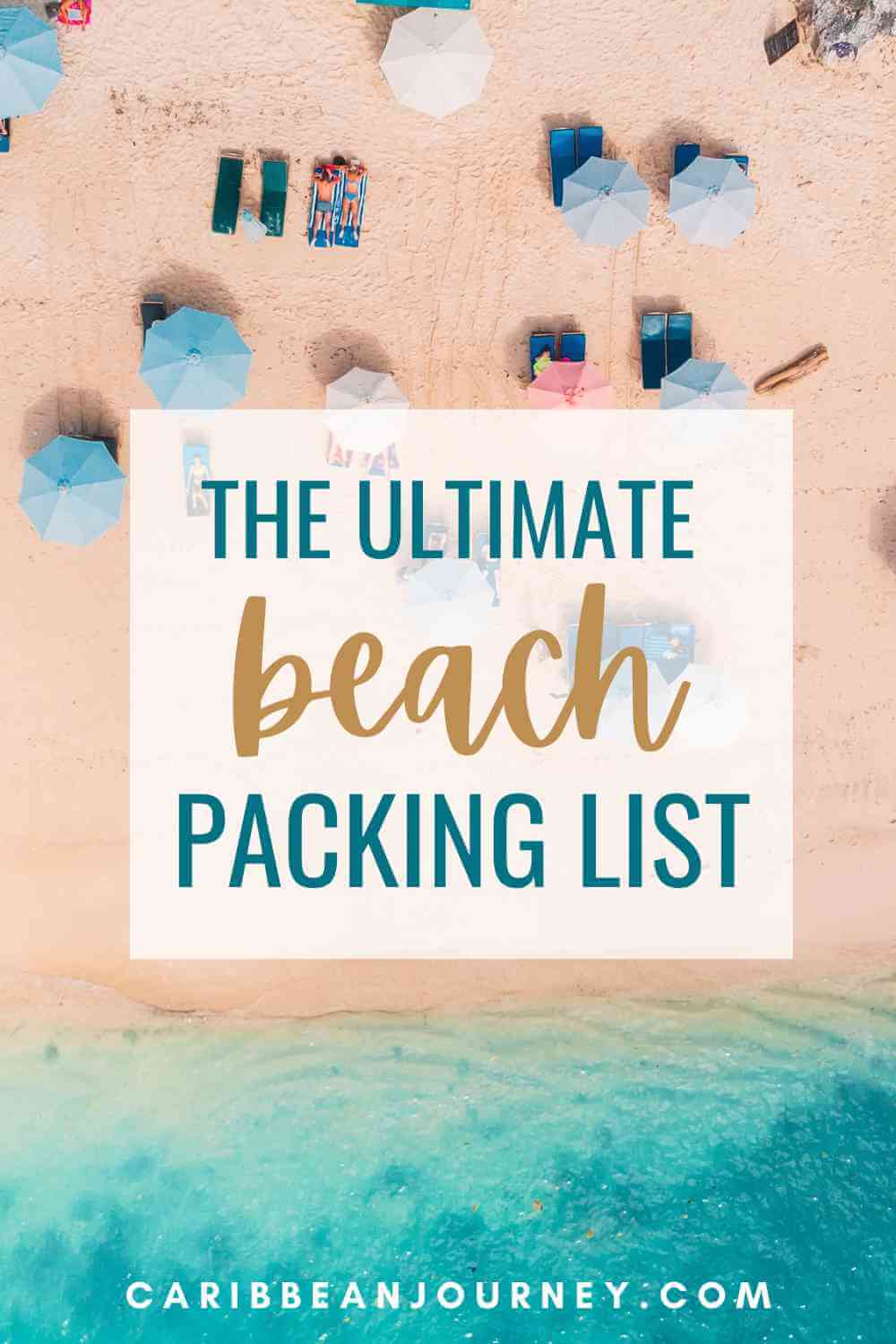 what to pack for the beach