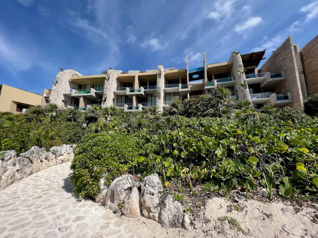 La Casa de la Playa luxury hotel in Mexico.