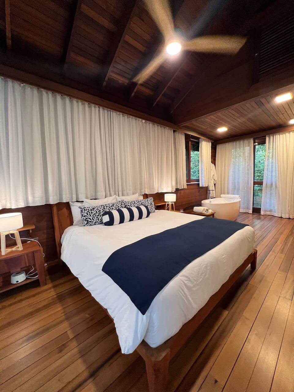 luxury hotel room at secret bay in dominica