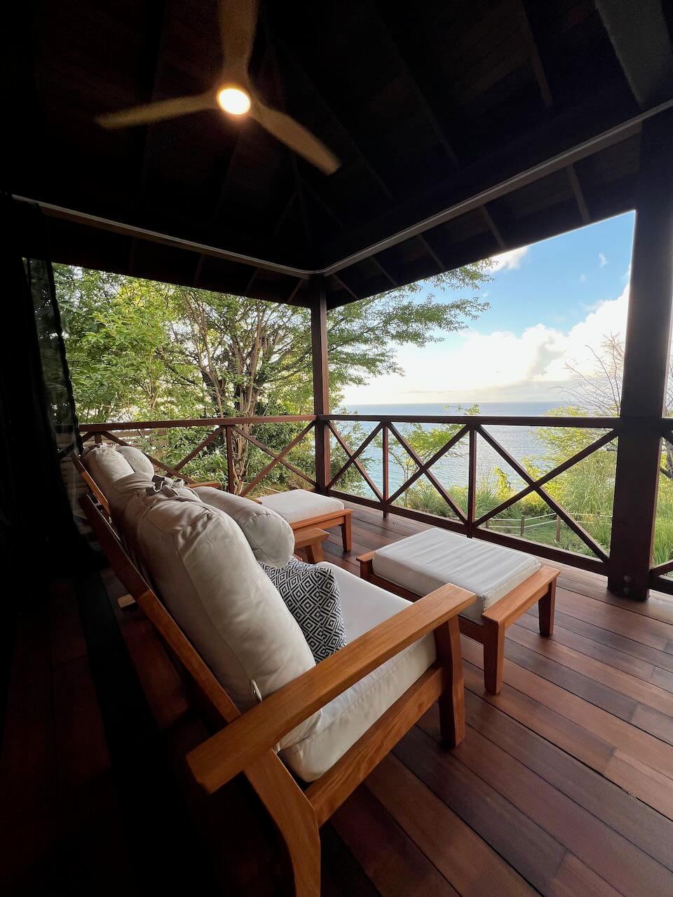 private villa at secret bay in dominica