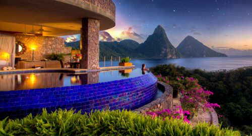 Jade Mountain St. Lucia Adults Only Resorts