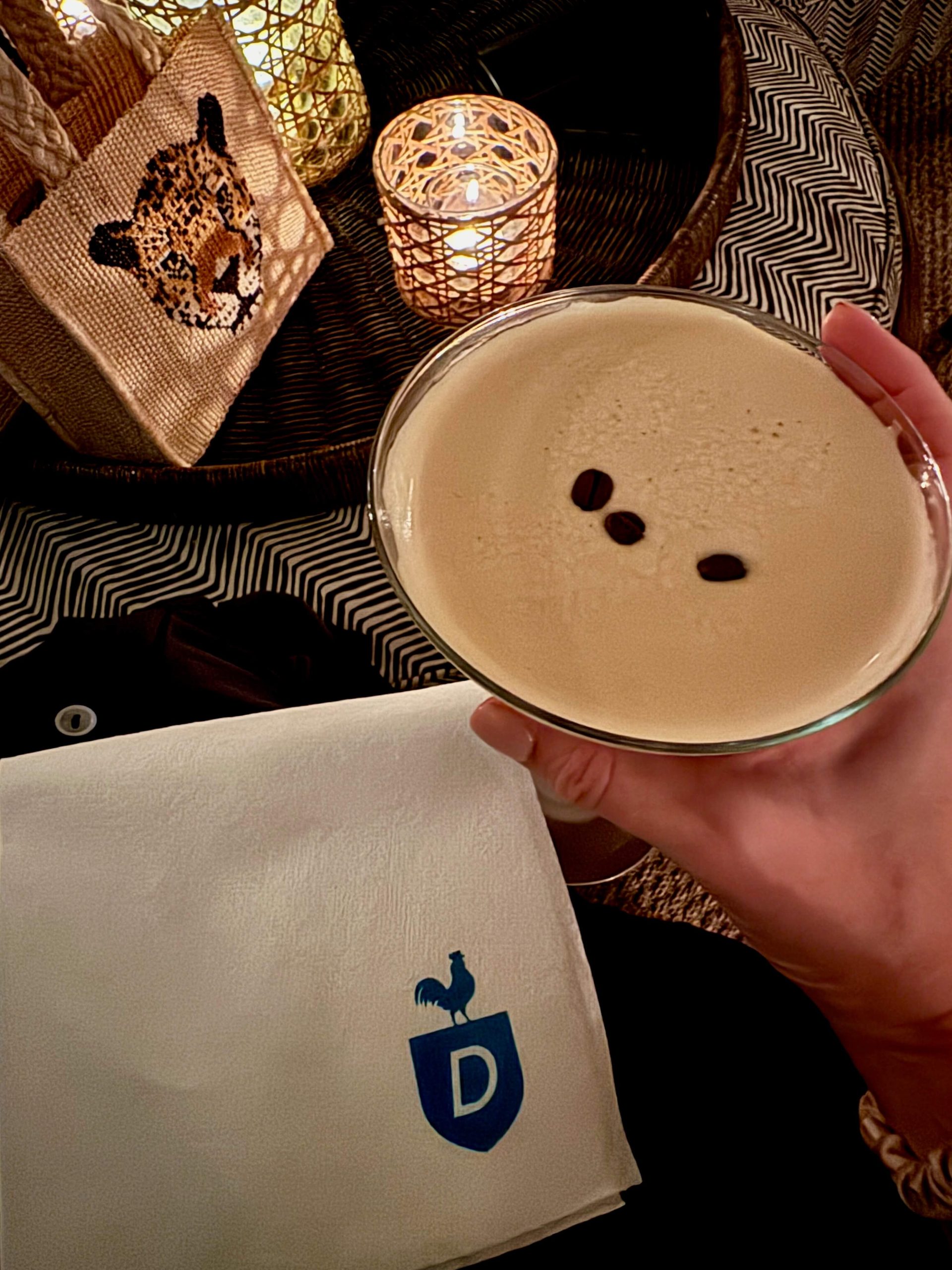 espresso martini at the dunmore in harbour island bahamas